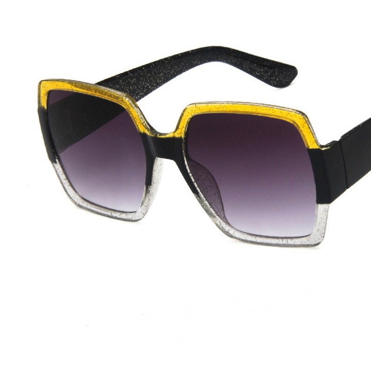 Colourful Glitter Sunglasses Retro Sunglasses