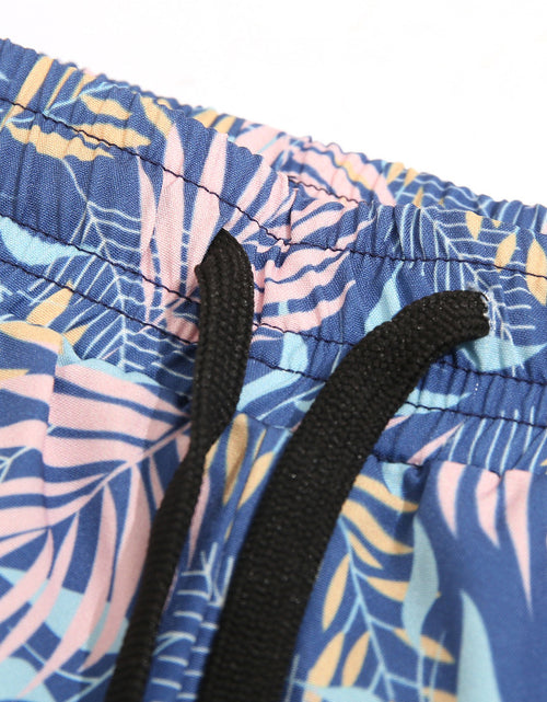 Load image into Gallery viewer, Loose Swimming Trunks Summer Printed Double Layer Beach Shorts
