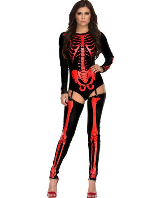 Load image into Gallery viewer, Halloween Cosplay Costume Skull Zombie Uniform
