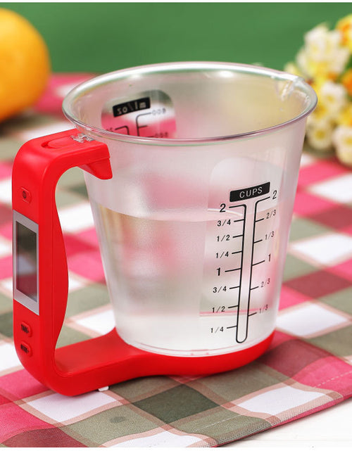 Load image into Gallery viewer, Electronic Scale Measuring Cup Kitchen Scales
