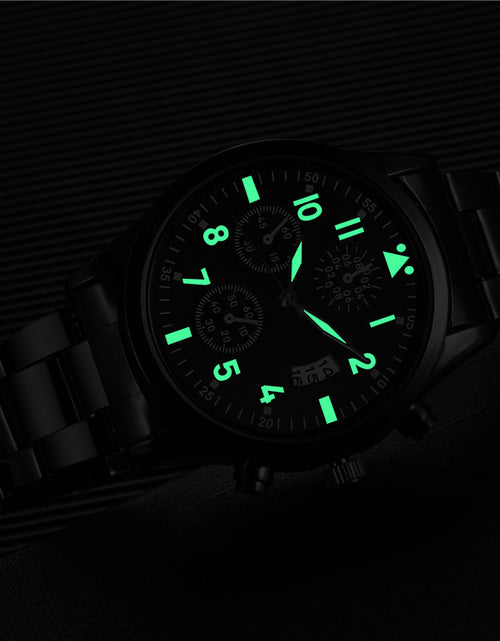 Load image into Gallery viewer, Calendar Luminous Multi-function Quartz Watch
