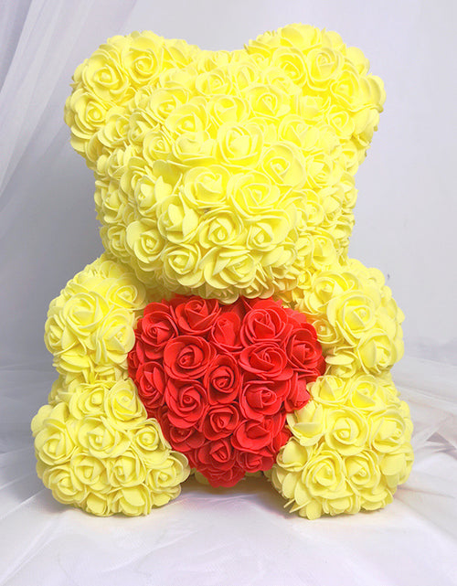 Load image into Gallery viewer, Eternal Life Flower Rose Bear Creative Valentine&#39;s Day Gift
