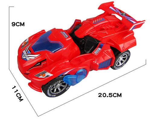 Load image into Gallery viewer, Hot Toys Deformation Dinosaur Toys Children&#39;s Light Music Electric Universal Toy Car
