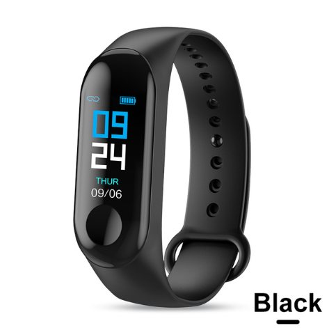 Smart Bracelet Heart Rate And Blood Pressure Exercise Meter Step Information Push Smart Reminder Colour Bracelet