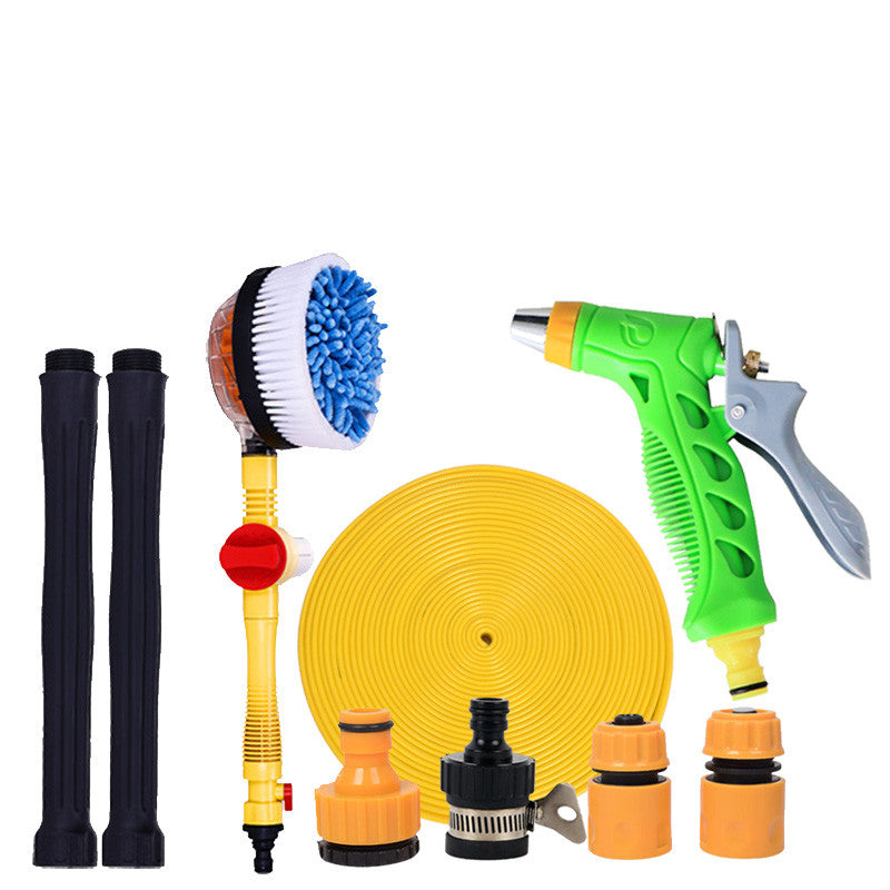 Auto-Rotating Household Tools For Car Washing, Brushing, Mop, Water Passing, Car Soft Hair, High-pressure Water Gun, Special Car Washing Machine