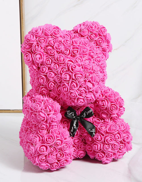 Load image into Gallery viewer, Eternal Life Flower Rose Bear Creative Valentine&#39;s Day Gift
