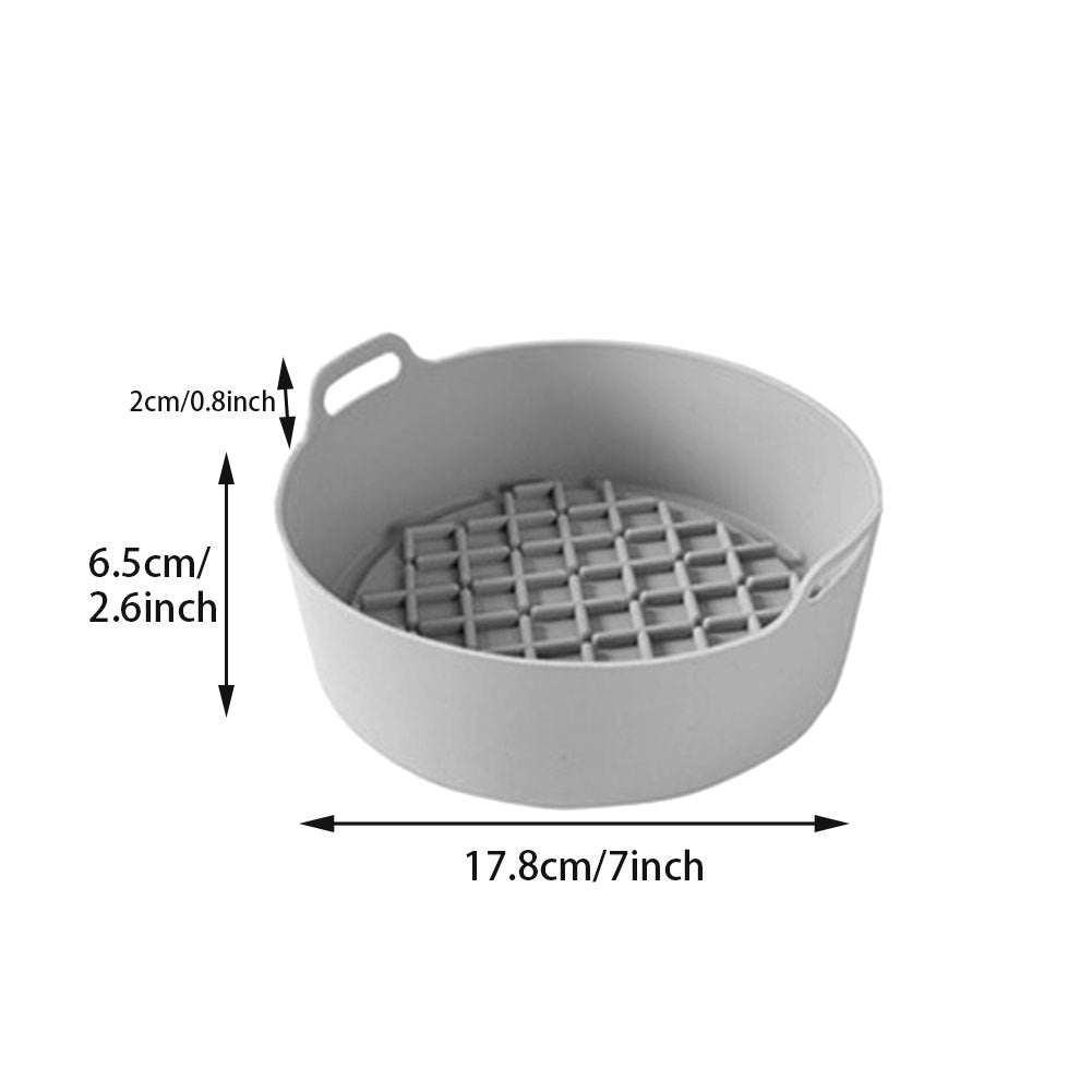 Air Fryer Silicone Pot Replacement Of Parchment Paper Liners No More Cleaning Basket After Using The Air Fryer Food Safe Air Fryers Oven Accessories