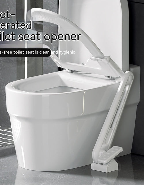 Load image into Gallery viewer, Pedal Toilet Cover Lifter Avoid Bending Non-dirty Hand Lift The Lid Device
