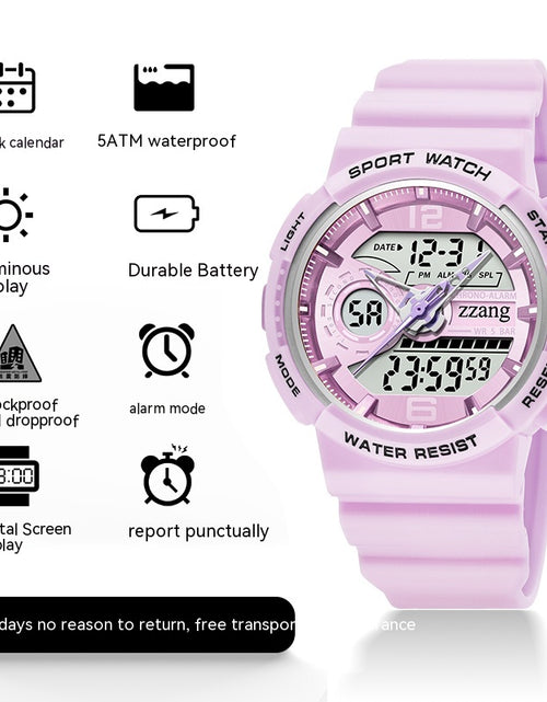 Load image into Gallery viewer, Summer Waterproof Children Girl Electronic Watch
