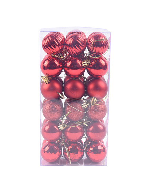 Load image into Gallery viewer, 36 PCs Christmas Color Ball Whole Box Set
