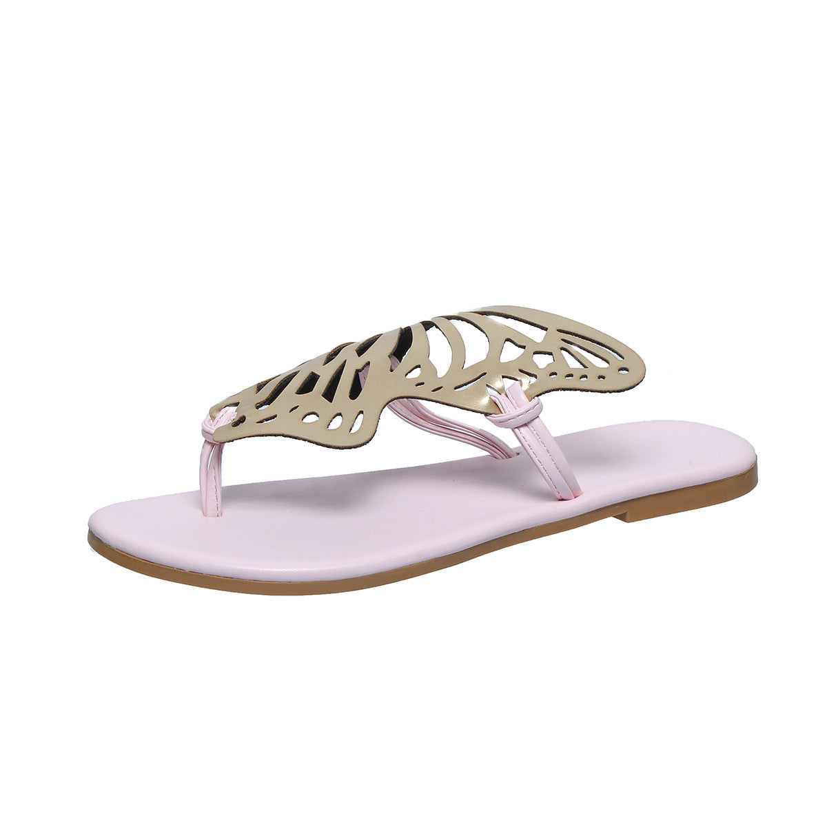 Fashion Hollow Butterfly Flip-Flops Summer Sandals Slippers