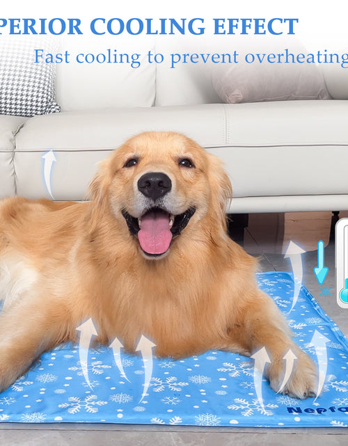 Load image into Gallery viewer, Dog Cooling Mats Small - Self Cooling Mat For Dogs And Cats, Non-toxic Gel Pet Cooling Mat, No Need To Refrigerate, Keep Pets Cool In Hot Summer For Indoor Outdoor, 50x40cm
