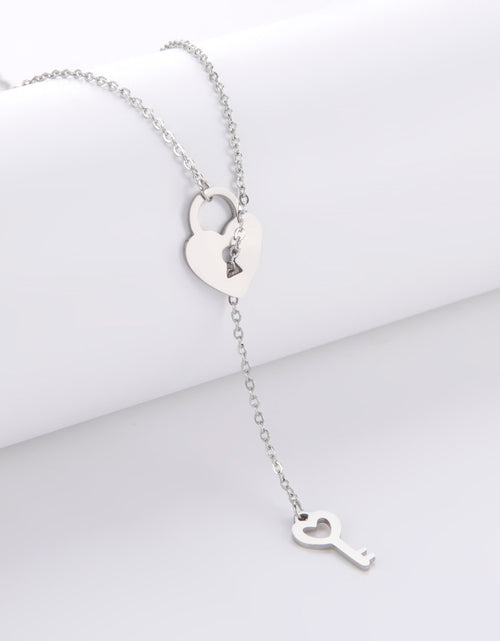 Load image into Gallery viewer, Fashion Love Pendant Stainless Steel Necklace
