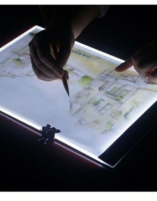 Load image into Gallery viewer, A4 LED Light Tracing Drawing Board Box Stencil Tattoo Copy Table Artist Craft
