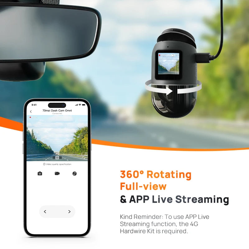 Panoramic 360 All-in-One Driving Recorder