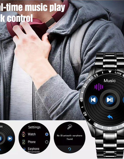 Load image into Gallery viewer, Smart Pedometer Heart Rate Blood Oxygen Detection Watch
