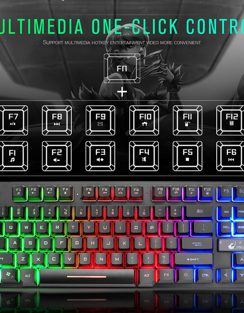 Load image into Gallery viewer, Electronic Games Mechanical Keyboard Notebook Keyboard
