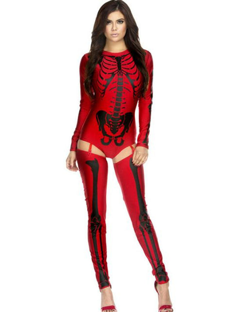 Load image into Gallery viewer, Halloween Cosplay Costume Skull Zombie Uniform
