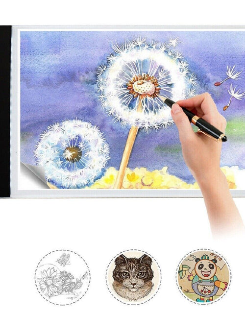 Load image into Gallery viewer, A4 LED Light Tracing Drawing Board Box Stencil Tattoo Copy Table Artist Craft
