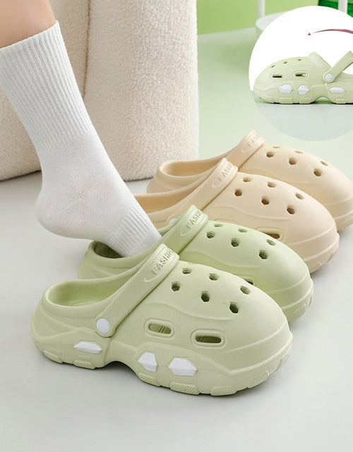 Load image into Gallery viewer, Clogs Shoes Summer Thick Bottom Sandals Outdoor Garden Shoes
