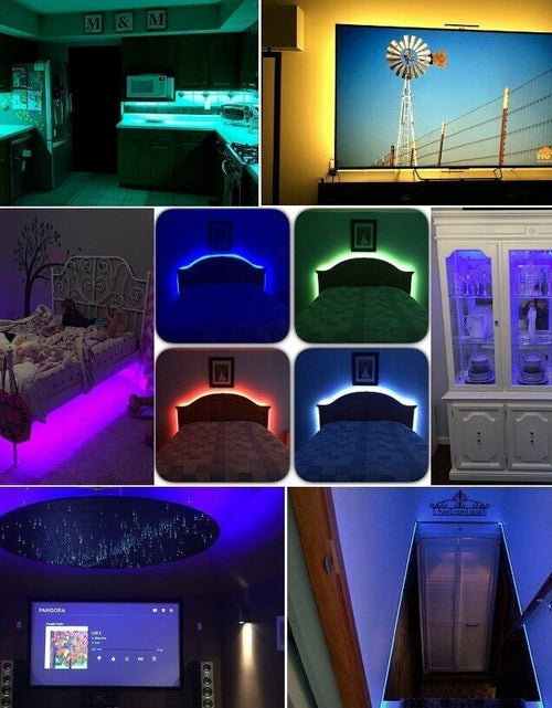 Load image into Gallery viewer, USB LED Light Strip 2-5M RGB Color 5050 Color Changing With TV Kitchen Lighting
