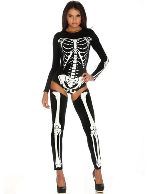 Load image into Gallery viewer, Halloween Cosplay Costume Skull Zombie Uniform
