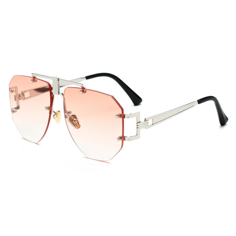 Metal Frameless Sunglasses