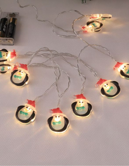 Load image into Gallery viewer, Room Christmas Battery LED Snowman Light String
