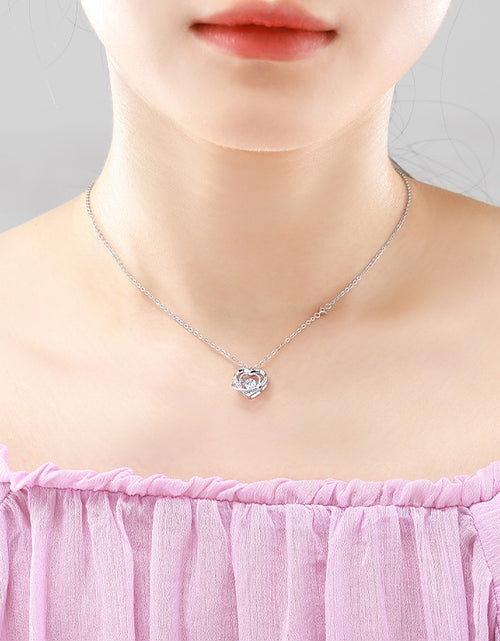 Load image into Gallery viewer, Heart Necklace S925 Sterling Silver
