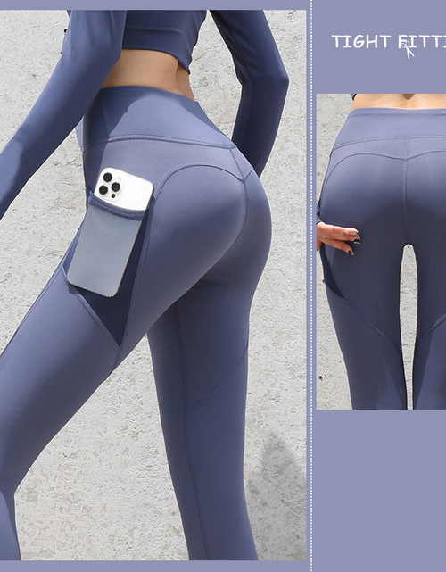 Load image into Gallery viewer, Gym Sport Seamless Leggings With Pockets Push Up High Waist Pants Women Fitness Running Yoga Pants Gym Sport Seamless Leggings
