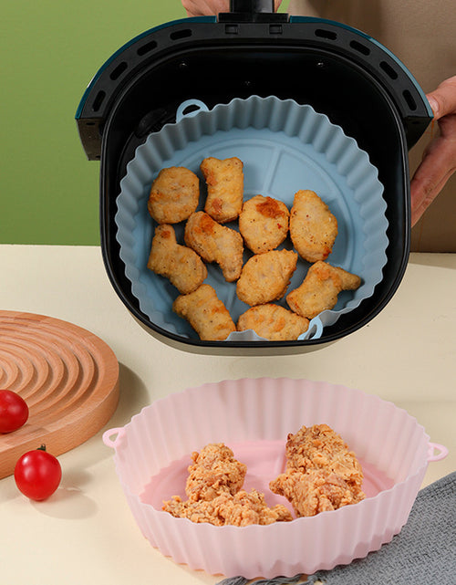 Load image into Gallery viewer, Silicone Baking Tray Mat Air Fryer Rest Kitchen Tools
