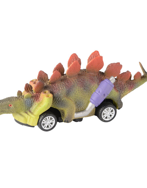 Load image into Gallery viewer, New Dinosaur Pullback Car Four-wheeled Dinosaur Model Car Small Racing Dinosaur Toys Children&#39;s Educational Toys
