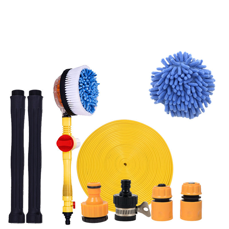 Auto-Rotating Household Tools For Car Washing, Brushing, Mop, Water Passing, Car Soft Hair, High-pressure Water Gun, Special Car Washing Machine