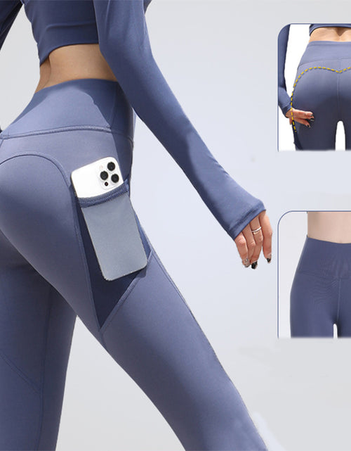 Load image into Gallery viewer, Gym Sport Seamless Leggings With Pockets Push Up High Waist Pants Women Fitness Running Yoga Pants Gym Sport Seamless Leggings
