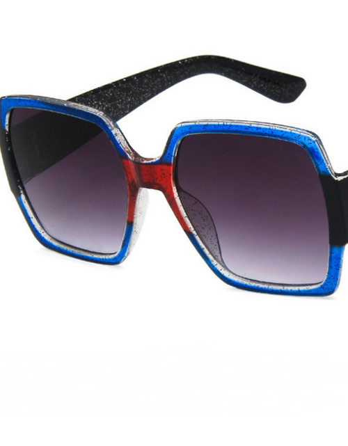 Load image into Gallery viewer, Colourful Glitter Sunglasses Retro Sunglasses
