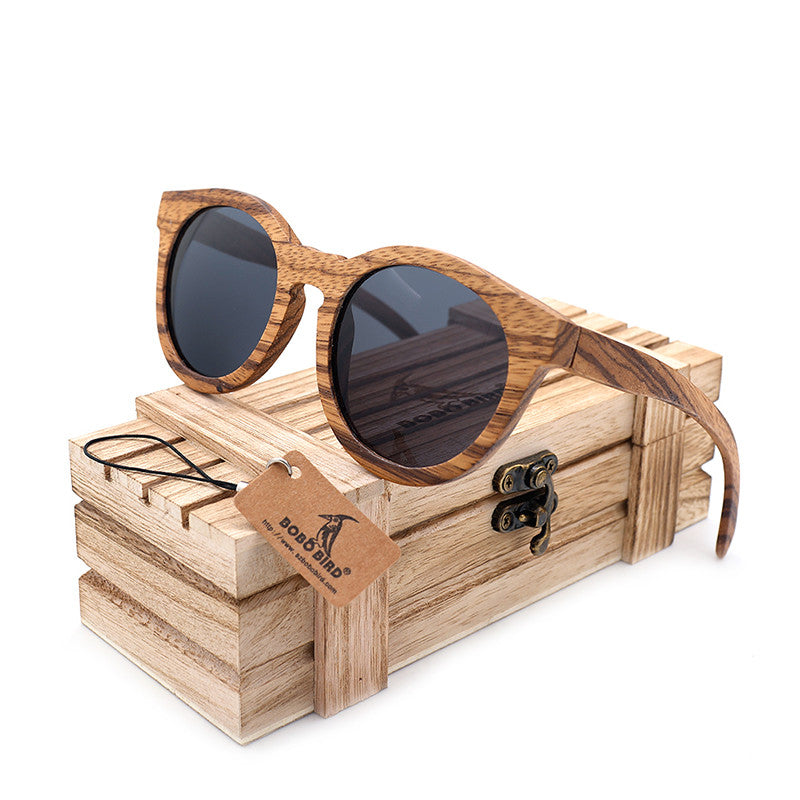 Wooden Eco-Friendly Unisex Sunglasses