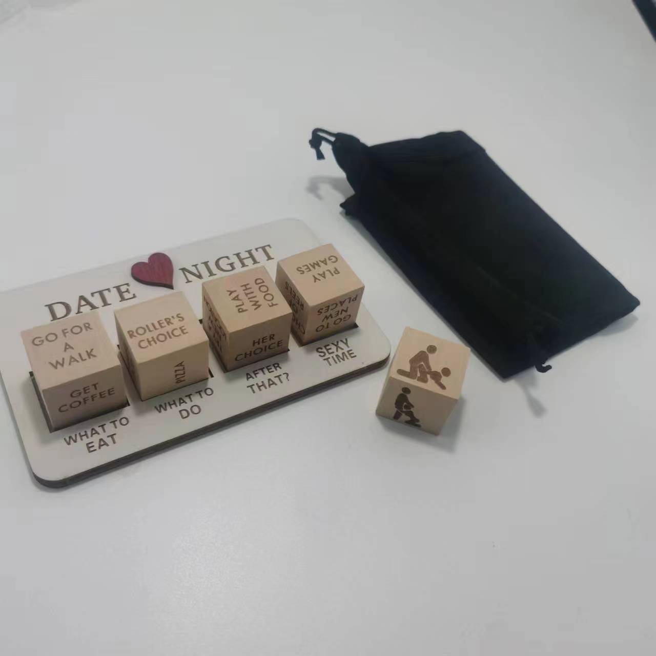 Wooden Date Night Ideas Game Dice Romantic Couple Date Night Game Action Decision Dice Games For Couple