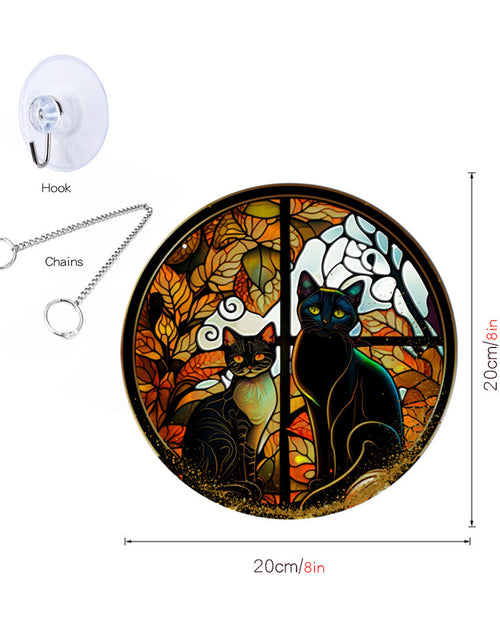 Load image into Gallery viewer, Halloween Pumpkin Bat Ghost Acrylic Hang Decorations
