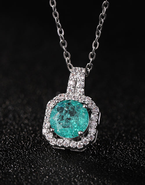 Load image into Gallery viewer, Perfume Bottle Pendant Necklace Women&#39;s Full Imitation Diamond
