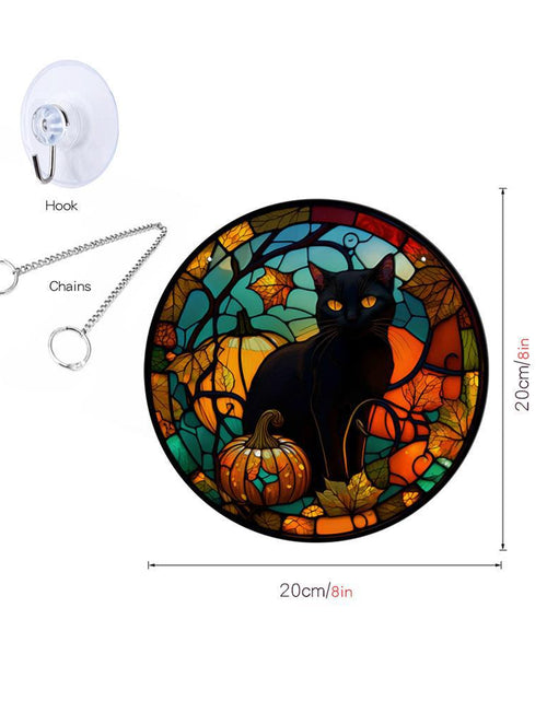 Load image into Gallery viewer, Halloween Pumpkin Bat Ghost Acrylic Hang Decorations
