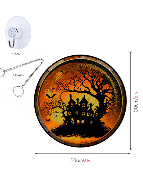 Load image into Gallery viewer, Halloween Pumpkin Bat Ghost Acrylic Hang Decorations
