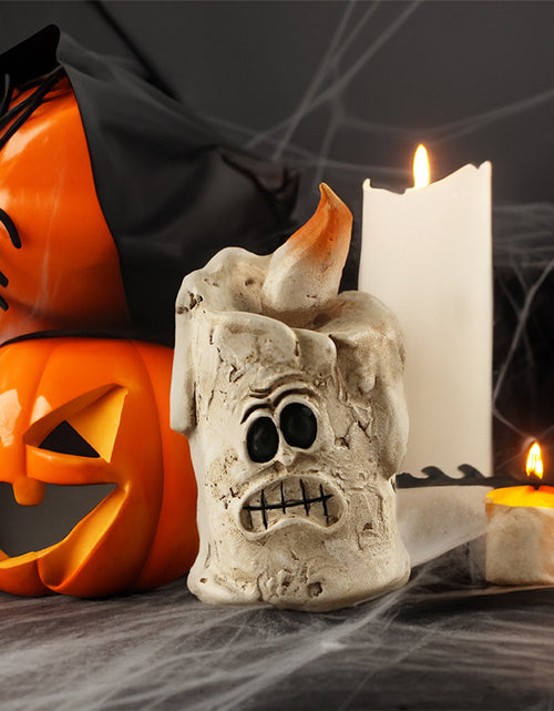 Load image into Gallery viewer, Pumpkin Head Ghost Halloween Scene Decoration Ornaments
