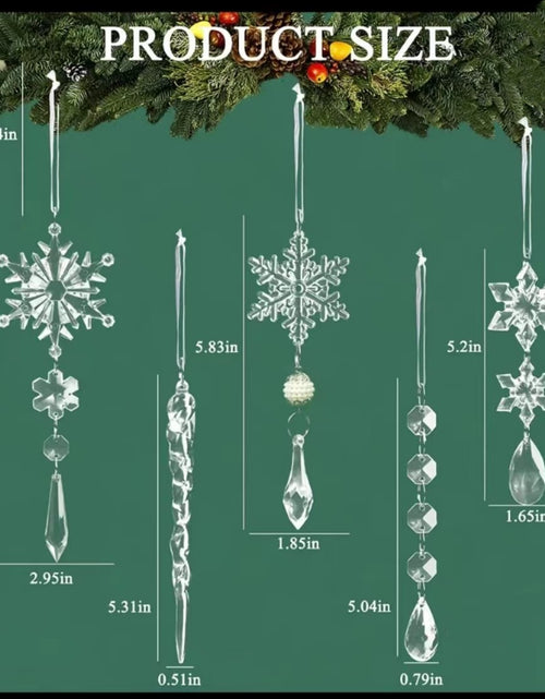 Load image into Gallery viewer, Christmas Decoration Supplies Ice Bar Transparent
