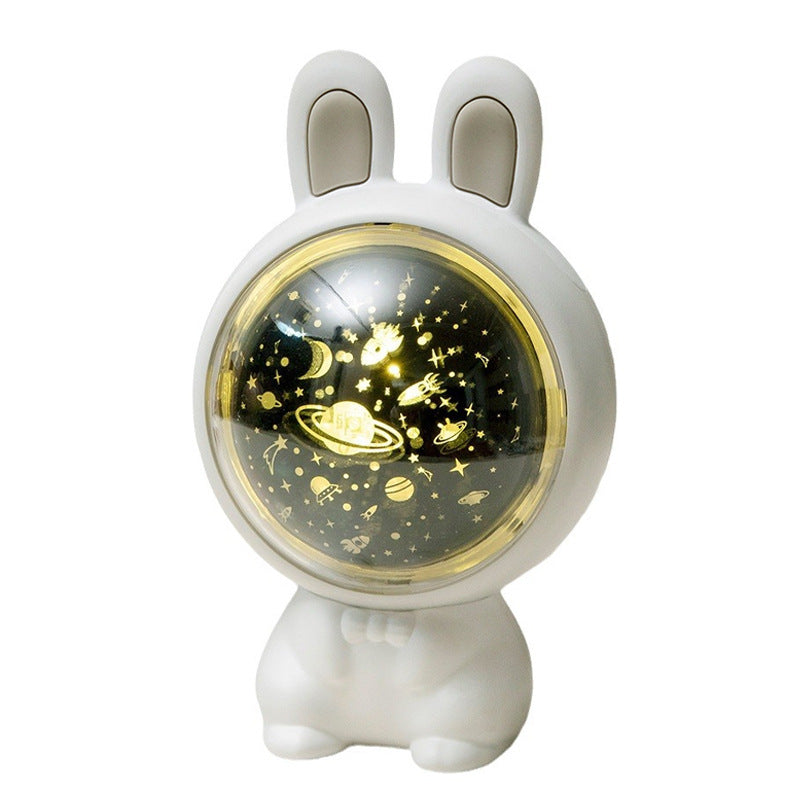 Creative Rabbit Star Light Projector Lamp Children Home Decor