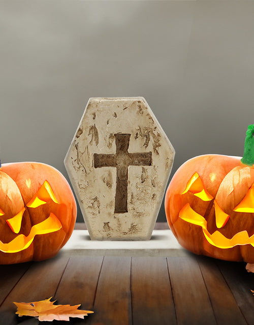 Load image into Gallery viewer, Pumpkin Head Ghost Halloween Scene Decoration Ornaments
