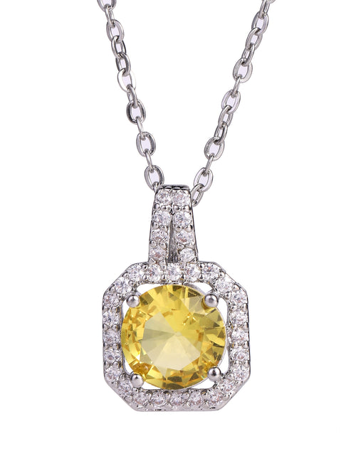 Load image into Gallery viewer, Perfume Bottle Pendant Necklace Women&#39;s Full Imitation Diamond
