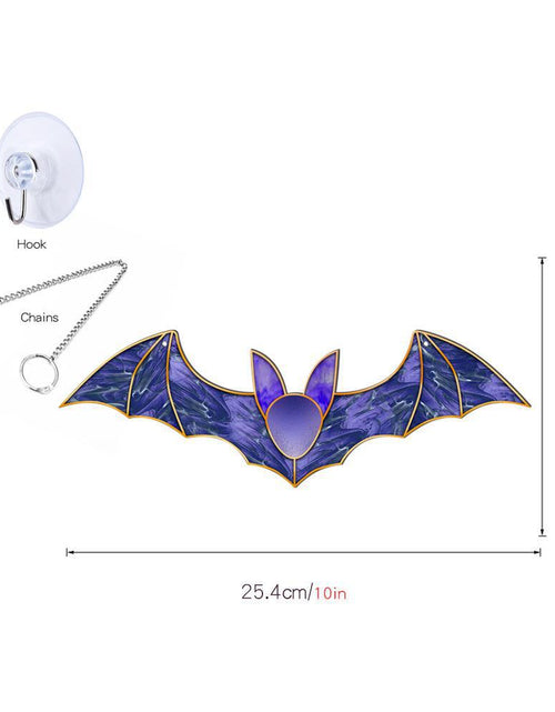 Load image into Gallery viewer, Halloween Pumpkin Bat Ghost Acrylic Hang Decorations
