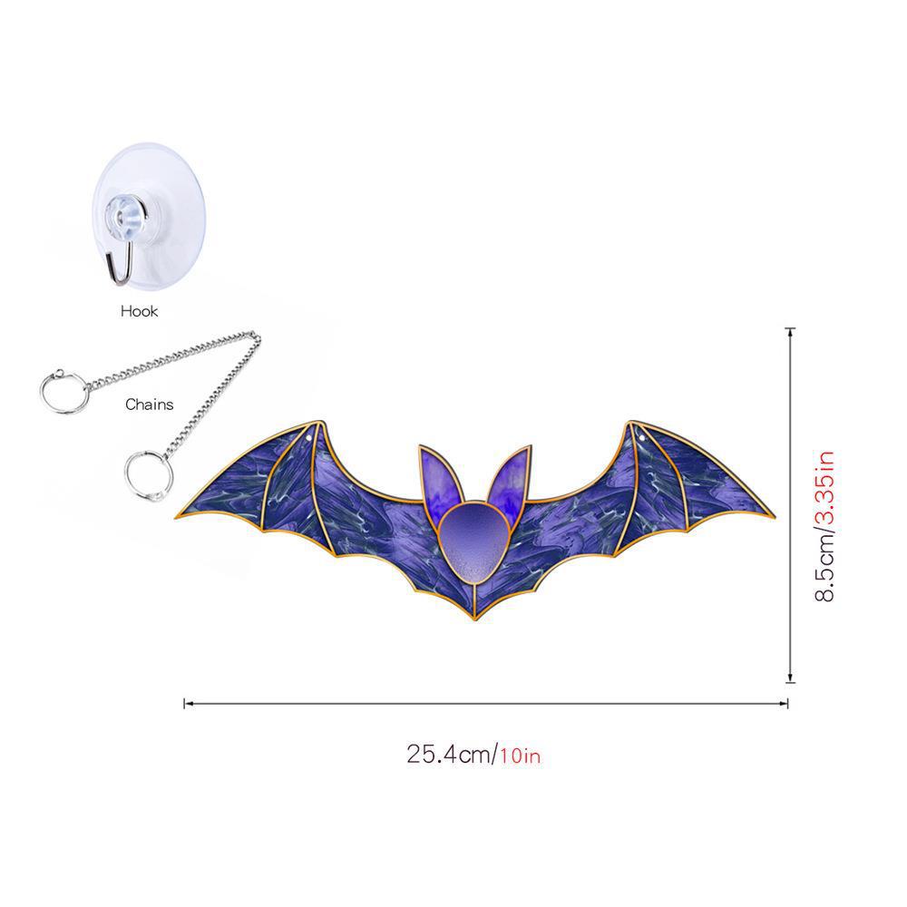 Halloween Pumpkin Bat Ghost Acrylic Hang Decorations