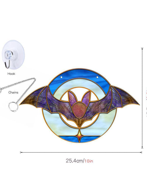 Load image into Gallery viewer, Halloween Pumpkin Bat Ghost Acrylic Hang Decorations
