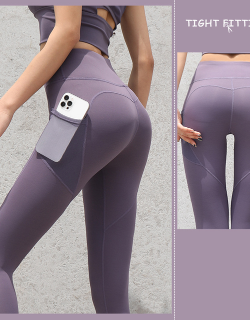 Load image into Gallery viewer, Gym Sport Seamless Leggings With Pockets Push Up High Waist Pants Women Fitness Running Yoga Pants Gym Sport Seamless Leggings
